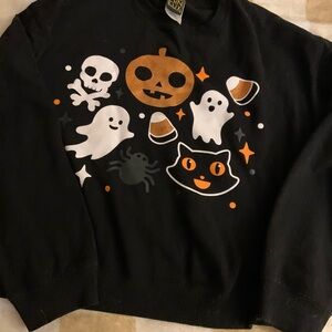 Modern Lux Black Halloween Sweater